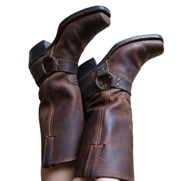 Frye Harness Boots - Picture 3 of 8